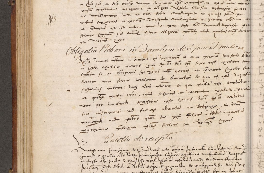 Zdjęcie nr 255 dla obiektu archiwalnego: Volumen I-mum actorum R. D. Joannis Konarski, episcopi Cracoviensis ab an D. 1503 ad annum 1514 inclusive acticata et registata, quorum indicem in dine voluminis videre est.
