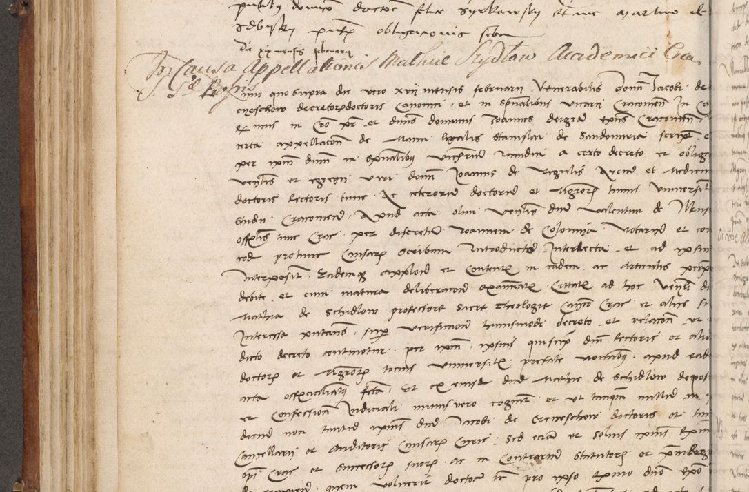 Zdjęcie nr 247 dla obiektu archiwalnego: Volumen I-mum actorum R. D. Joannis Konarski, episcopi Cracoviensis ab an D. 1503 ad annum 1514 inclusive acticata et registata, quorum indicem in dine voluminis videre est.