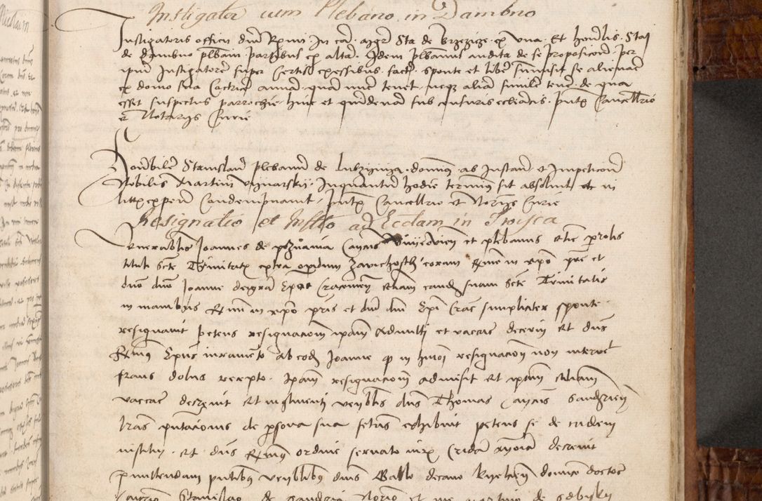 Zdjęcie nr 246 dla obiektu archiwalnego: Volumen I-mum actorum R. D. Joannis Konarski, episcopi Cracoviensis ab an D. 1503 ad annum 1514 inclusive acticata et registata, quorum indicem in dine voluminis videre est.