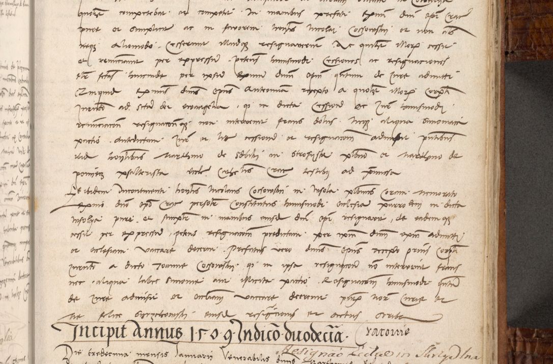 Zdjęcie nr 240 dla obiektu archiwalnego: Volumen I-mum actorum R. D. Joannis Konarski, episcopi Cracoviensis ab an D. 1503 ad annum 1514 inclusive acticata et registata, quorum indicem in dine voluminis videre est.