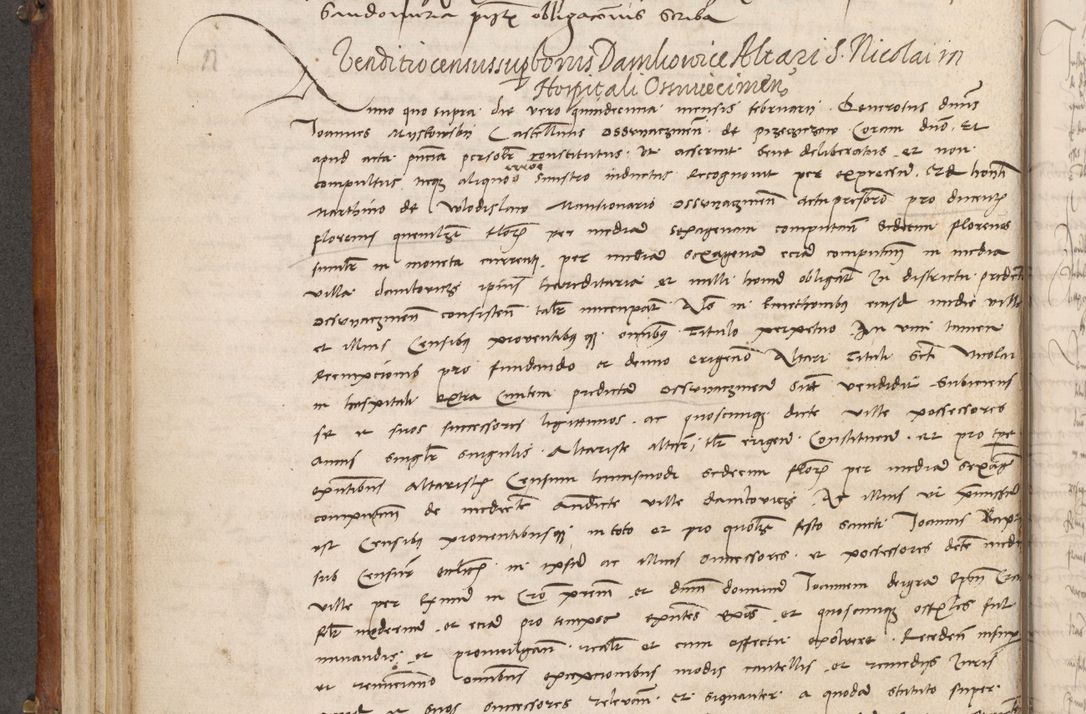 Zdjęcie nr 245 dla obiektu archiwalnego: Volumen I-mum actorum R. D. Joannis Konarski, episcopi Cracoviensis ab an D. 1503 ad annum 1514 inclusive acticata et registata, quorum indicem in dine voluminis videre est.