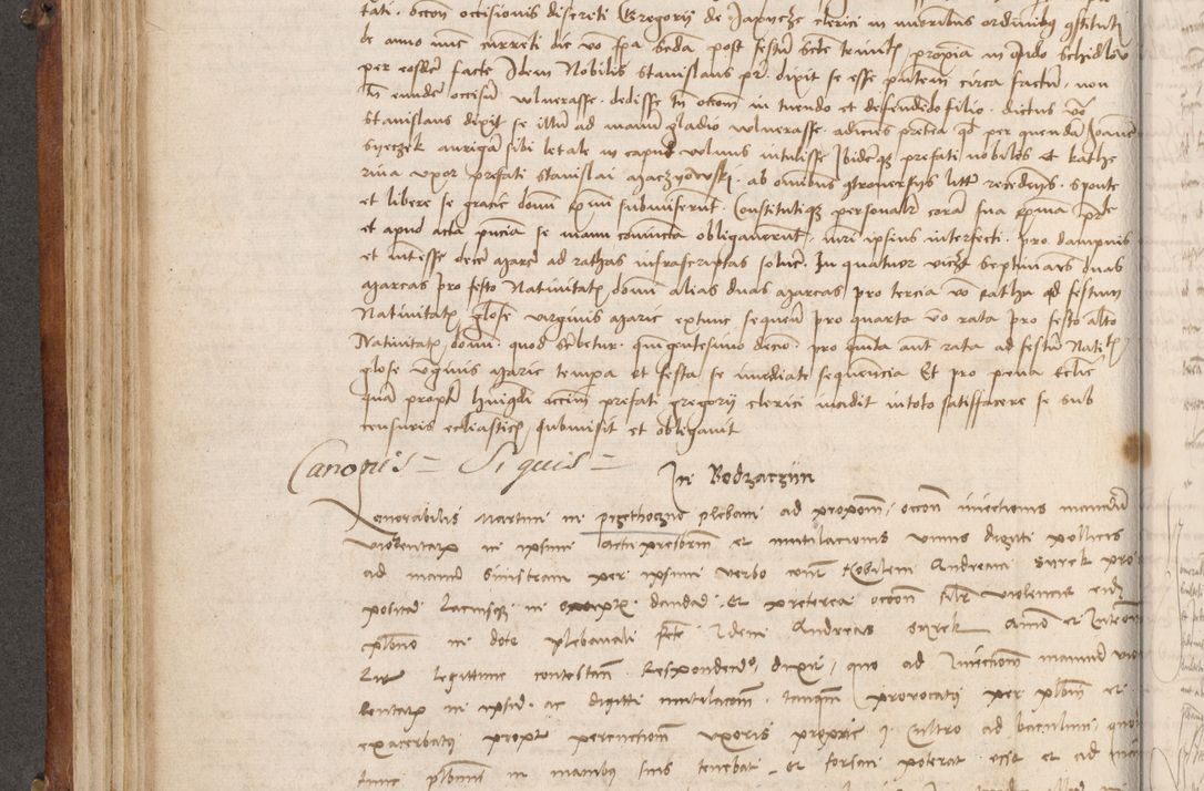 Zdjęcie nr 235 dla obiektu archiwalnego: Volumen I-mum actorum R. D. Joannis Konarski, episcopi Cracoviensis ab an D. 1503 ad annum 1514 inclusive acticata et registata, quorum indicem in dine voluminis videre est.