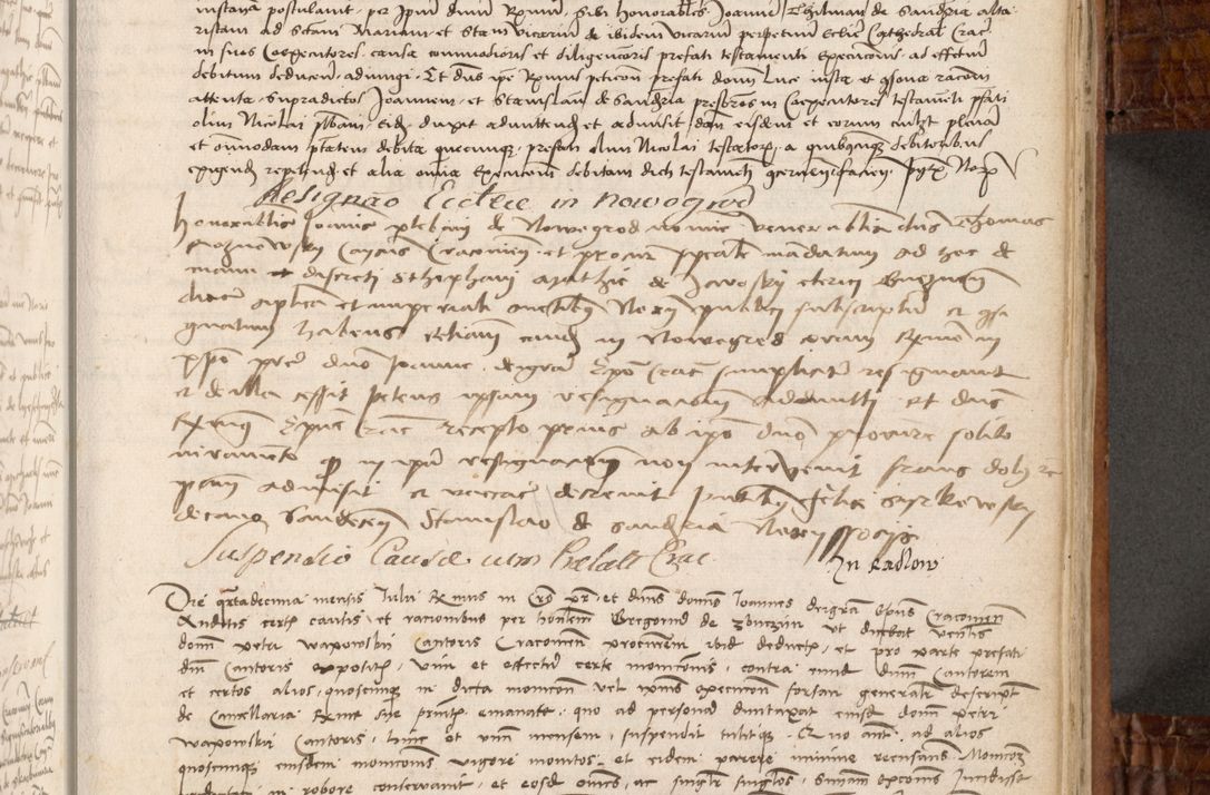 Zdjęcie nr 232 dla obiektu archiwalnego: Volumen I-mum actorum R. D. Joannis Konarski, episcopi Cracoviensis ab an D. 1503 ad annum 1514 inclusive acticata et registata, quorum indicem in dine voluminis videre est.