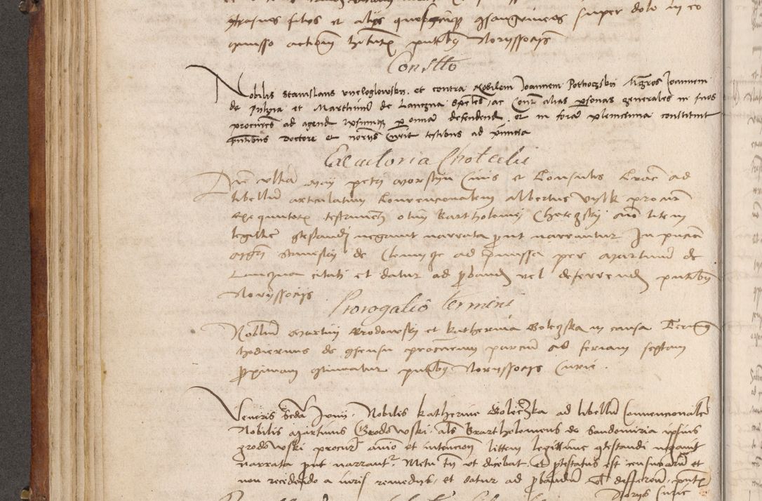 Zdjęcie nr 223 dla obiektu archiwalnego: Volumen I-mum actorum R. D. Joannis Konarski, episcopi Cracoviensis ab an D. 1503 ad annum 1514 inclusive acticata et registata, quorum indicem in dine voluminis videre est.