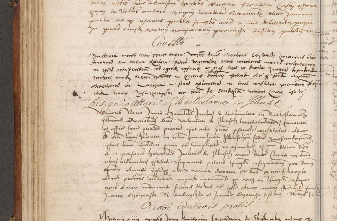 Zdjęcie nr 227 dla obiektu archiwalnego: Volumen I-mum actorum R. D. Joannis Konarski, episcopi Cracoviensis ab an D. 1503 ad annum 1514 inclusive acticata et registata, quorum indicem in dine voluminis videre est.