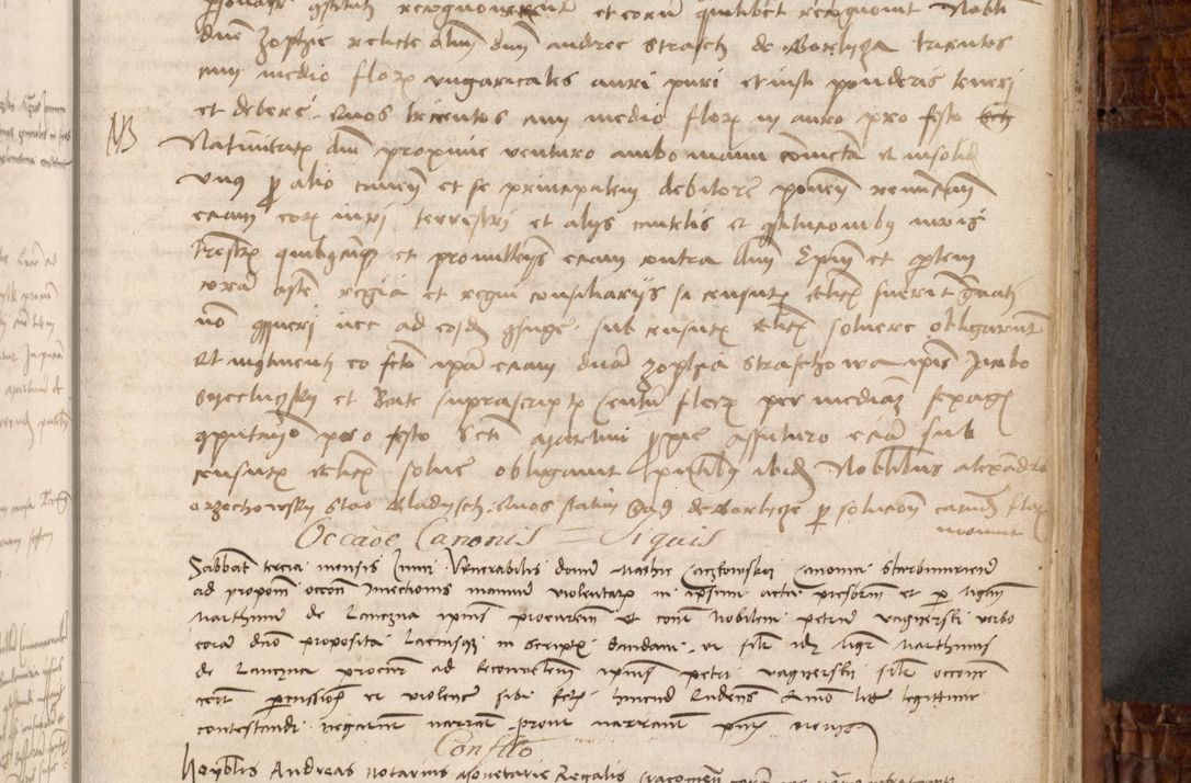 Zdjęcie nr 224 dla obiektu archiwalnego: Volumen I-mum actorum R. D. Joannis Konarski, episcopi Cracoviensis ab an D. 1503 ad annum 1514 inclusive acticata et registata, quorum indicem in dine voluminis videre est.