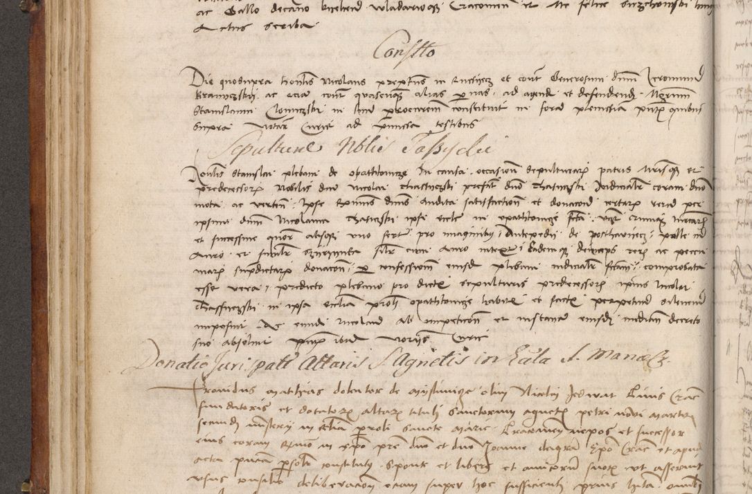 Zdjęcie nr 219 dla obiektu archiwalnego: Volumen I-mum actorum R. D. Joannis Konarski, episcopi Cracoviensis ab an D. 1503 ad annum 1514 inclusive acticata et registata, quorum indicem in dine voluminis videre est.