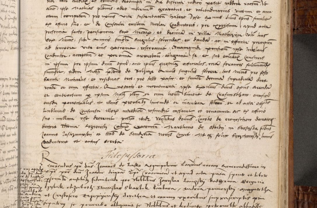 Zdjęcie nr 212 dla obiektu archiwalnego: Volumen I-mum actorum R. D. Joannis Konarski, episcopi Cracoviensis ab an D. 1503 ad annum 1514 inclusive acticata et registata, quorum indicem in dine voluminis videre est.