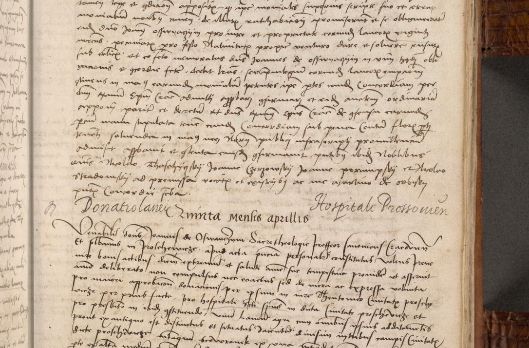 Zdjęcie nr 210 dla obiektu archiwalnego: Volumen I-mum actorum R. D. Joannis Konarski, episcopi Cracoviensis ab an D. 1503 ad annum 1514 inclusive acticata et registata, quorum indicem in dine voluminis videre est.