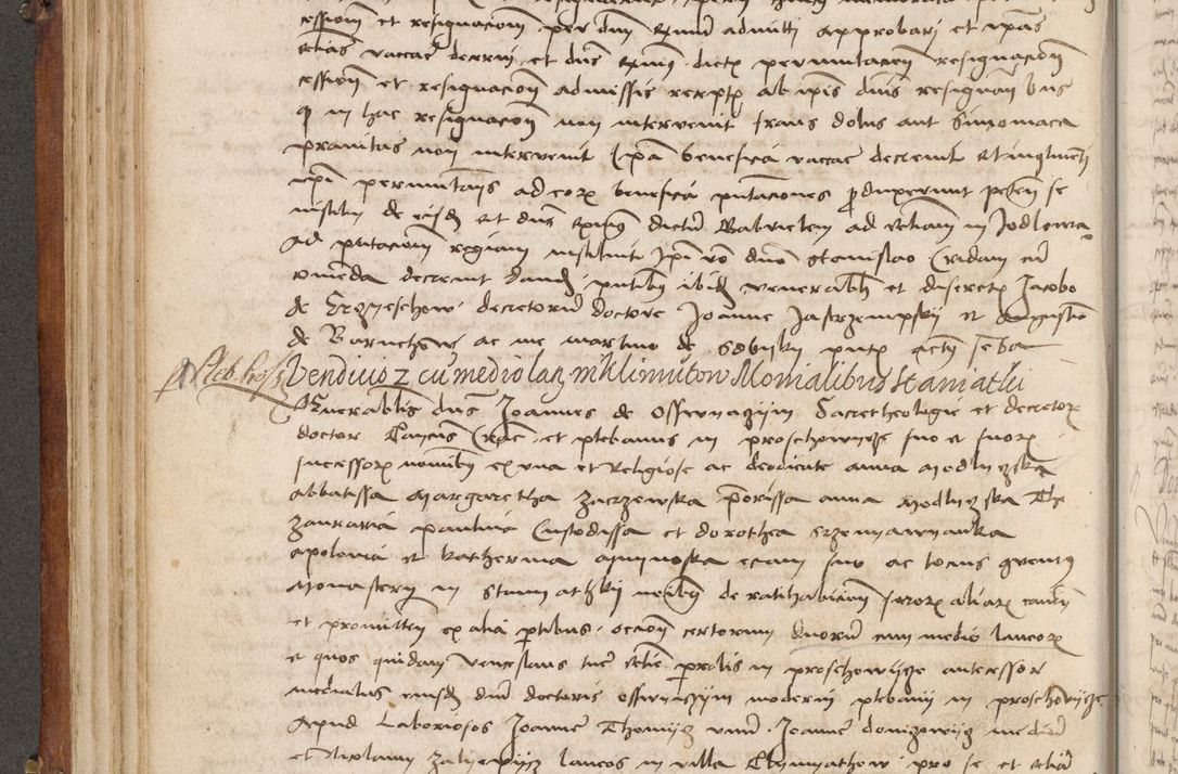 Zdjęcie nr 209 dla obiektu archiwalnego: Volumen I-mum actorum R. D. Joannis Konarski, episcopi Cracoviensis ab an D. 1503 ad annum 1514 inclusive acticata et registata, quorum indicem in dine voluminis videre est.