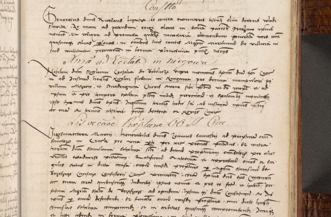 Zdjęcie nr 208 dla obiektu archiwalnego: Volumen I-mum actorum R. D. Joannis Konarski, episcopi Cracoviensis ab an D. 1503 ad annum 1514 inclusive acticata et registata, quorum indicem in dine voluminis videre est.