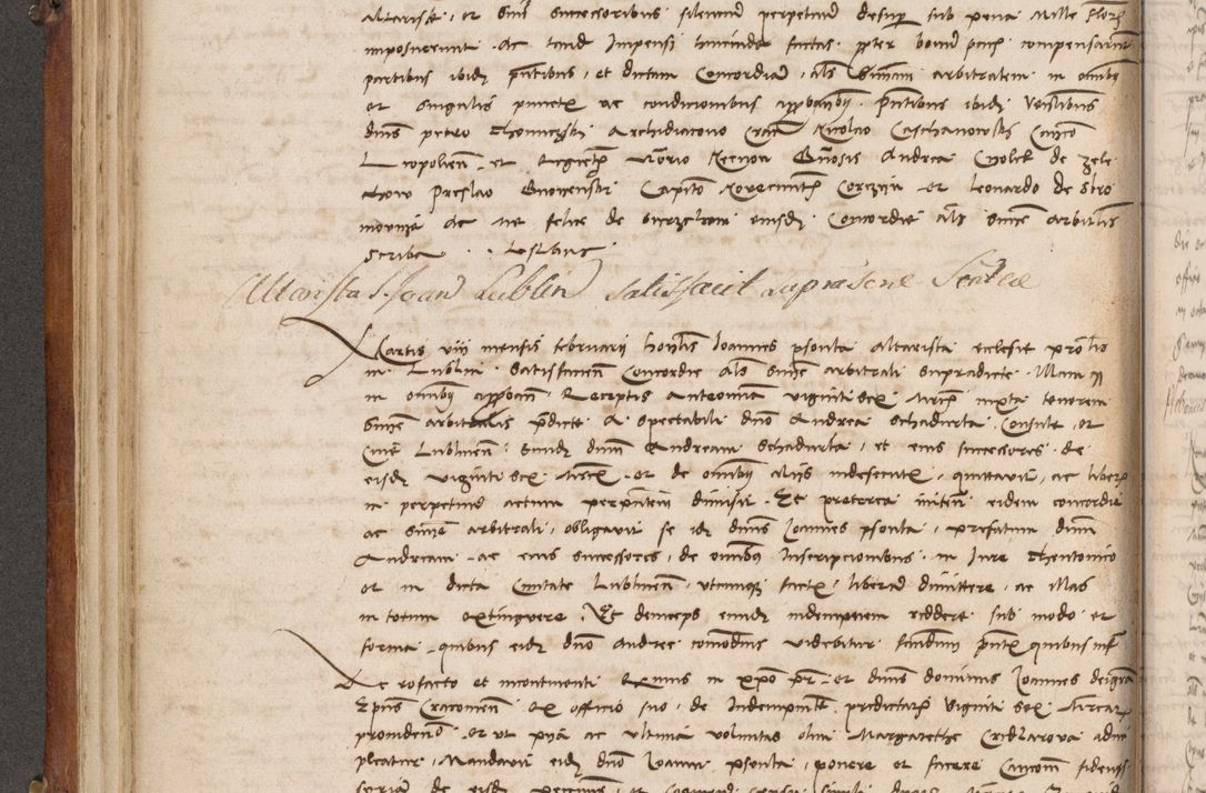 Zdjęcie nr 197 dla obiektu archiwalnego: Volumen I-mum actorum R. D. Joannis Konarski, episcopi Cracoviensis ab an D. 1503 ad annum 1514 inclusive acticata et registata, quorum indicem in dine voluminis videre est.