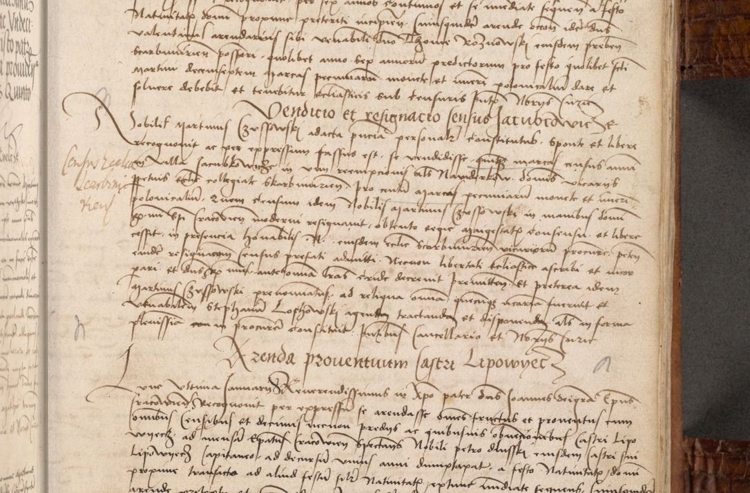 Zdjęcie nr 194 dla obiektu archiwalnego: Volumen I-mum actorum R. D. Joannis Konarski, episcopi Cracoviensis ab an D. 1503 ad annum 1514 inclusive acticata et registata, quorum indicem in dine voluminis videre est.