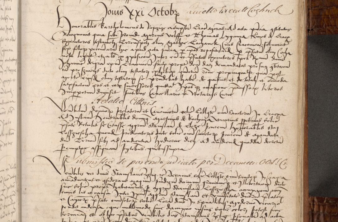 Zdjęcie nr 186 dla obiektu archiwalnego: Volumen I-mum actorum R. D. Joannis Konarski, episcopi Cracoviensis ab an D. 1503 ad annum 1514 inclusive acticata et registata, quorum indicem in dine voluminis videre est.