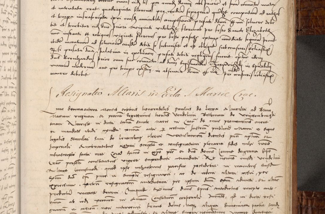 Zdjęcie nr 184 dla obiektu archiwalnego: Volumen I-mum actorum R. D. Joannis Konarski, episcopi Cracoviensis ab an D. 1503 ad annum 1514 inclusive acticata et registata, quorum indicem in dine voluminis videre est.