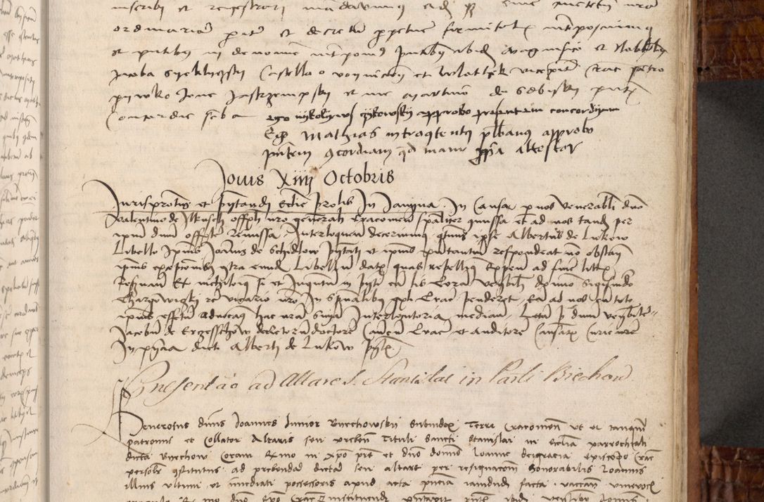 Zdjęcie nr 182 dla obiektu archiwalnego: Volumen I-mum actorum R. D. Joannis Konarski, episcopi Cracoviensis ab an D. 1503 ad annum 1514 inclusive acticata et registata, quorum indicem in dine voluminis videre est.