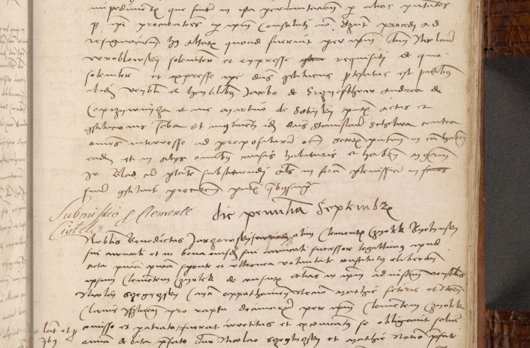 Zdjęcie nr 176 dla obiektu archiwalnego: Volumen I-mum actorum R. D. Joannis Konarski, episcopi Cracoviensis ab an D. 1503 ad annum 1514 inclusive acticata et registata, quorum indicem in dine voluminis videre est.