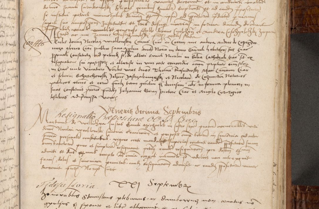 Zdjęcie nr 174 dla obiektu archiwalnego: Volumen I-mum actorum R. D. Joannis Konarski, episcopi Cracoviensis ab an D. 1503 ad annum 1514 inclusive acticata et registata, quorum indicem in dine voluminis videre est.