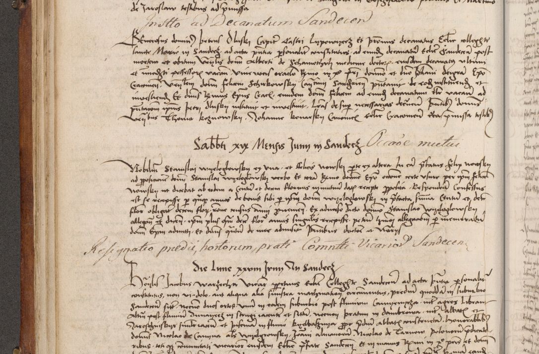 Zdjęcie nr 167 dla obiektu archiwalnego: Volumen I-mum actorum R. D. Joannis Konarski, episcopi Cracoviensis ab an D. 1503 ad annum 1514 inclusive acticata et registata, quorum indicem in dine voluminis videre est.