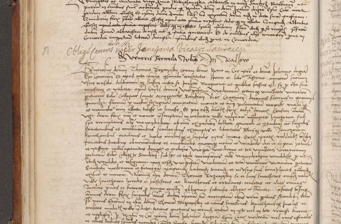 Zdjęcie nr 169 dla obiektu archiwalnego: Volumen I-mum actorum R. D. Joannis Konarski, episcopi Cracoviensis ab an D. 1503 ad annum 1514 inclusive acticata et registata, quorum indicem in dine voluminis videre est.