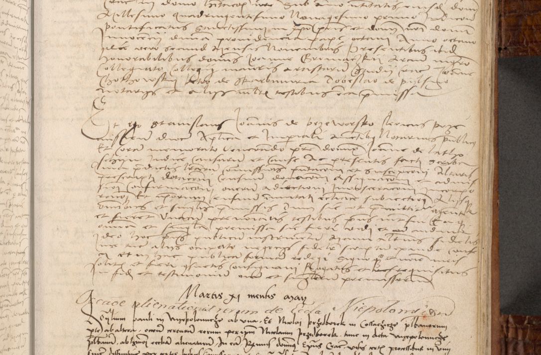 Zdjęcie nr 164 dla obiektu archiwalnego: Volumen I-mum actorum R. D. Joannis Konarski, episcopi Cracoviensis ab an D. 1503 ad annum 1514 inclusive acticata et registata, quorum indicem in dine voluminis videre est.