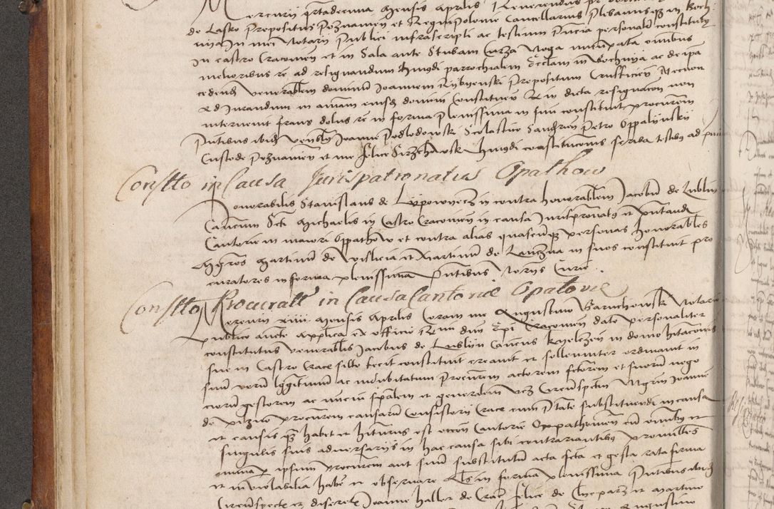 Zdjęcie nr 153 dla obiektu archiwalnego: Volumen I-mum actorum R. D. Joannis Konarski, episcopi Cracoviensis ab an D. 1503 ad annum 1514 inclusive acticata et registata, quorum indicem in dine voluminis videre est.