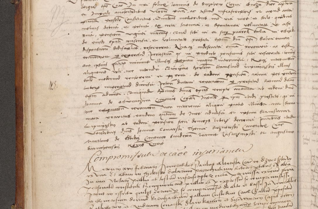Zdjęcie nr 145 dla obiektu archiwalnego: Volumen I-mum actorum R. D. Joannis Konarski, episcopi Cracoviensis ab an D. 1503 ad annum 1514 inclusive acticata et registata, quorum indicem in dine voluminis videre est.