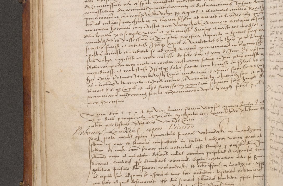 Zdjęcie nr 147 dla obiektu archiwalnego: Volumen I-mum actorum R. D. Joannis Konarski, episcopi Cracoviensis ab an D. 1503 ad annum 1514 inclusive acticata et registata, quorum indicem in dine voluminis videre est.