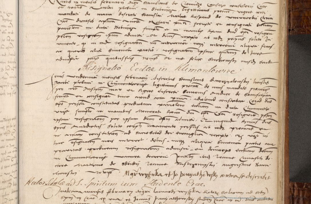 Zdjęcie nr 144 dla obiektu archiwalnego: Volumen I-mum actorum R. D. Joannis Konarski, episcopi Cracoviensis ab an D. 1503 ad annum 1514 inclusive acticata et registata, quorum indicem in dine voluminis videre est.