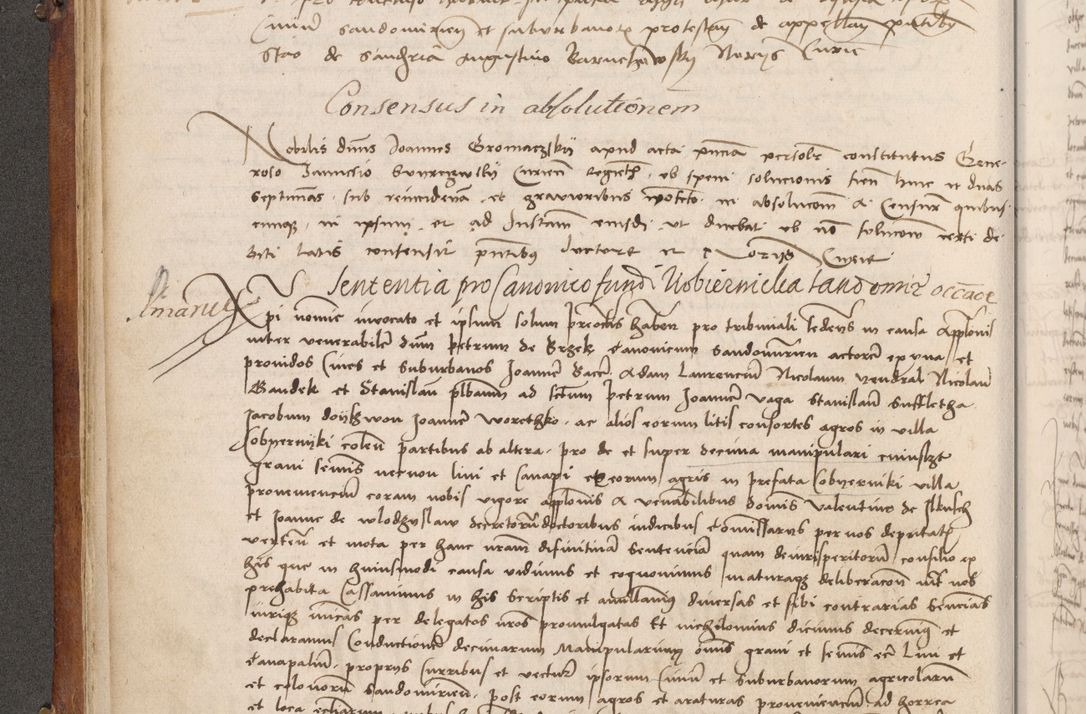 Zdjęcie nr 141 dla obiektu archiwalnego: Volumen I-mum actorum R. D. Joannis Konarski, episcopi Cracoviensis ab an D. 1503 ad annum 1514 inclusive acticata et registata, quorum indicem in dine voluminis videre est.