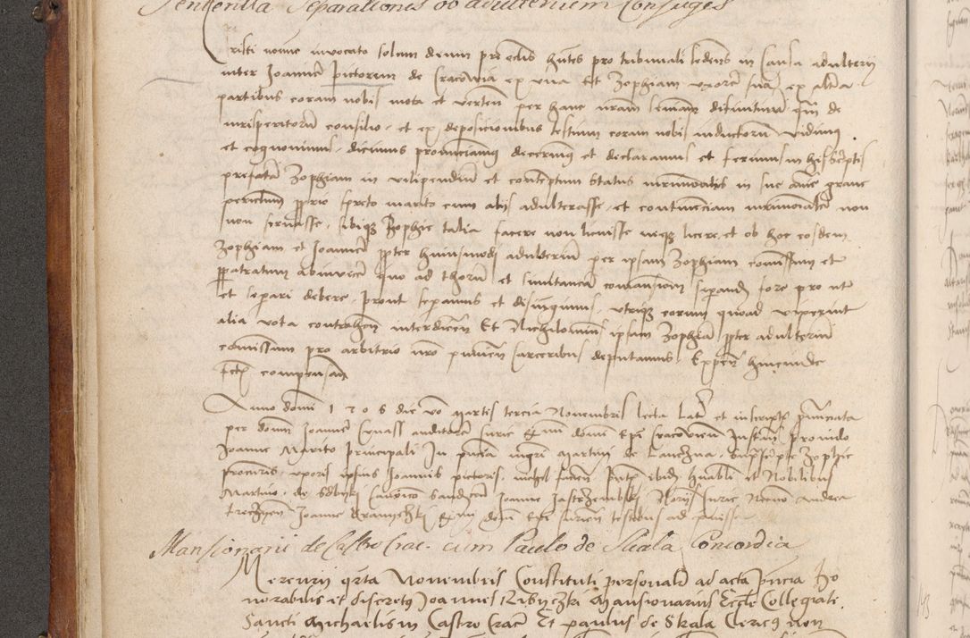 Zdjęcie nr 137 dla obiektu archiwalnego: Volumen I-mum actorum R. D. Joannis Konarski, episcopi Cracoviensis ab an D. 1503 ad annum 1514 inclusive acticata et registata, quorum indicem in dine voluminis videre est.