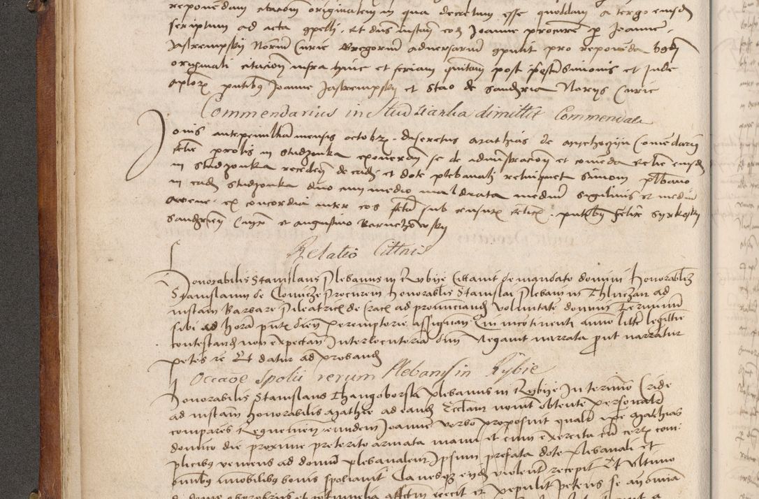 Zdjęcie nr 135 dla obiektu archiwalnego: Volumen I-mum actorum R. D. Joannis Konarski, episcopi Cracoviensis ab an D. 1503 ad annum 1514 inclusive acticata et registata, quorum indicem in dine voluminis videre est.