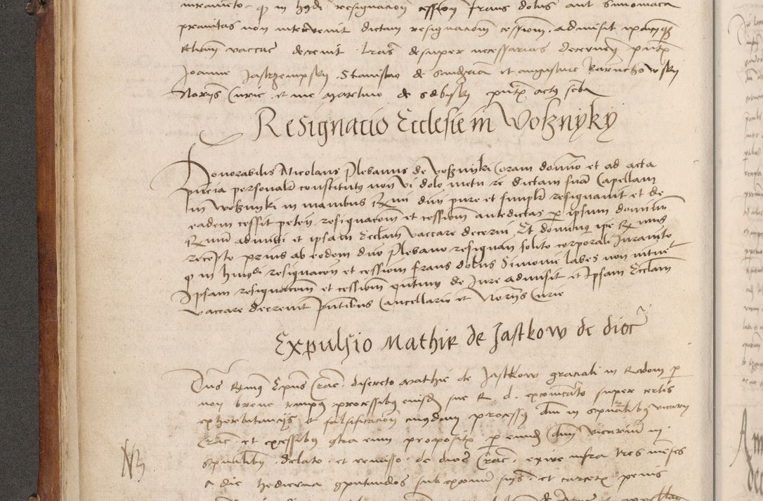 Zdjęcie nr 139 dla obiektu archiwalnego: Volumen I-mum actorum R. D. Joannis Konarski, episcopi Cracoviensis ab an D. 1503 ad annum 1514 inclusive acticata et registata, quorum indicem in dine voluminis videre est.