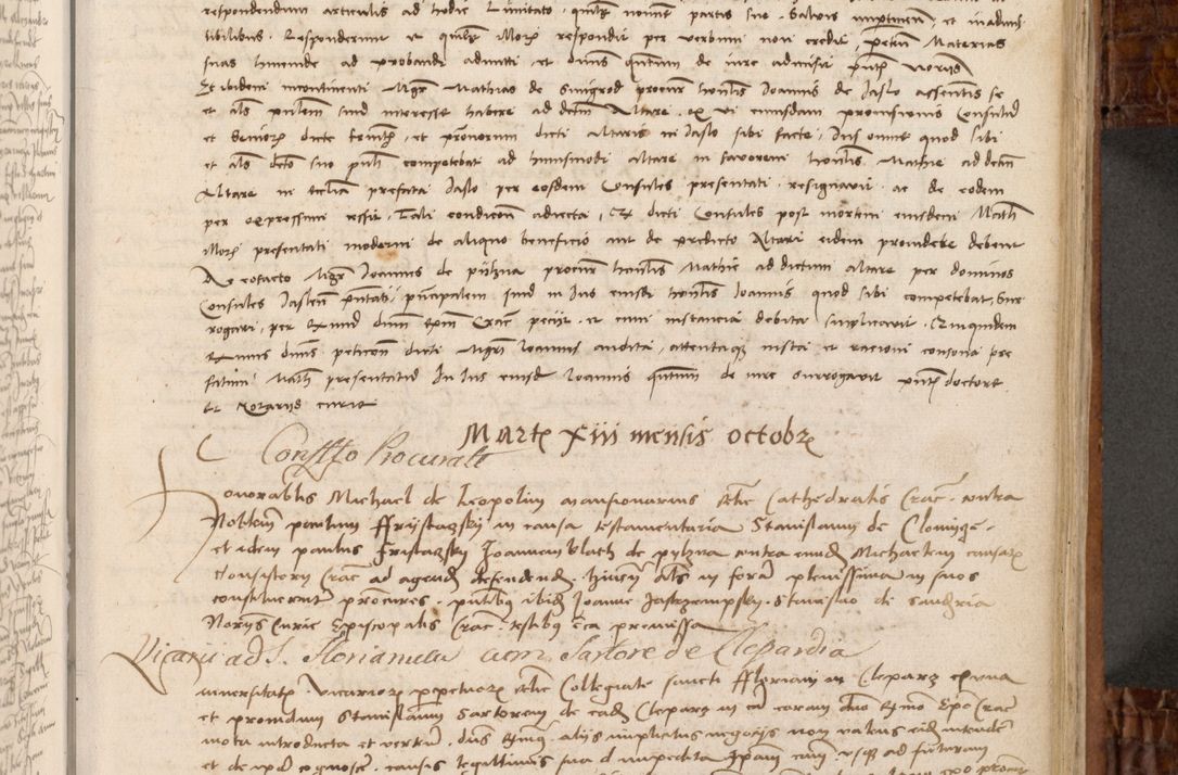 Zdjęcie nr 132 dla obiektu archiwalnego: Volumen I-mum actorum R. D. Joannis Konarski, episcopi Cracoviensis ab an D. 1503 ad annum 1514 inclusive acticata et registata, quorum indicem in dine voluminis videre est.