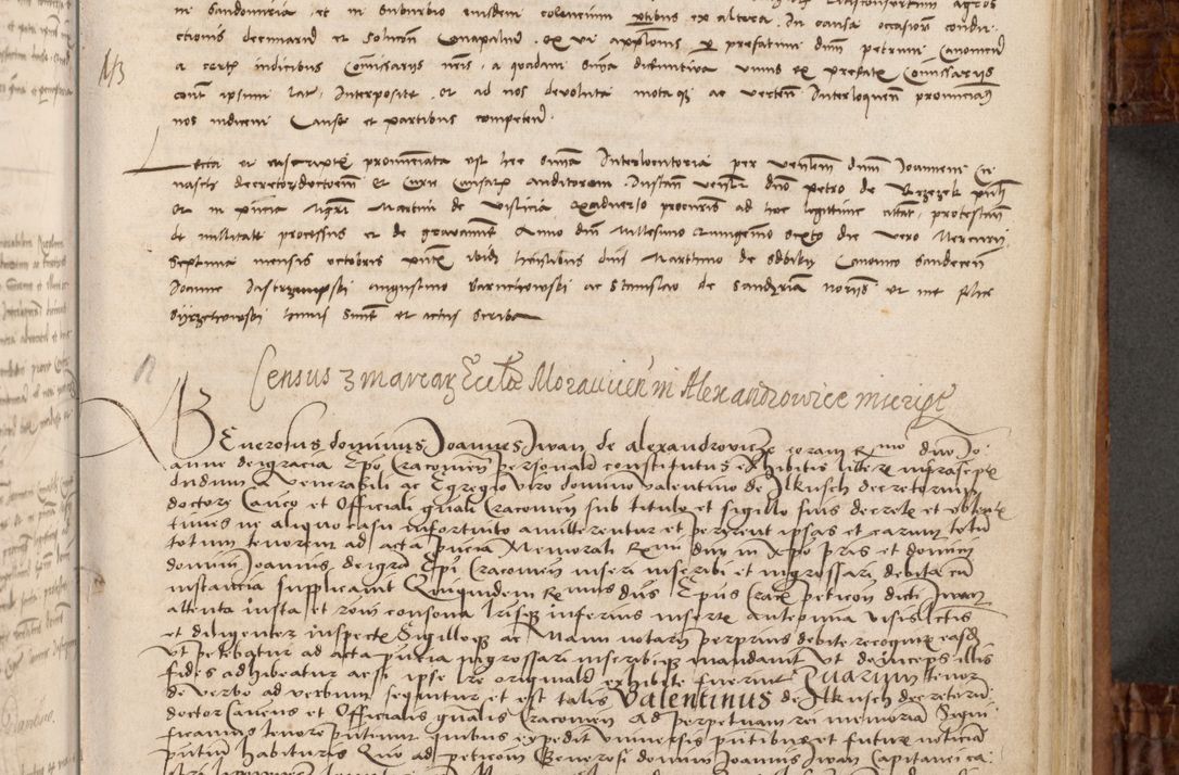 Zdjęcie nr 128 dla obiektu archiwalnego: Volumen I-mum actorum R. D. Joannis Konarski, episcopi Cracoviensis ab an D. 1503 ad annum 1514 inclusive acticata et registata, quorum indicem in dine voluminis videre est.