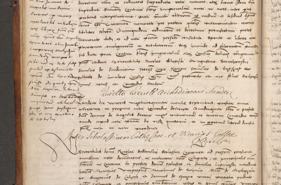 Zdjęcie nr 125 dla obiektu archiwalnego: Volumen I-mum actorum R. D. Joannis Konarski, episcopi Cracoviensis ab an D. 1503 ad annum 1514 inclusive acticata et registata, quorum indicem in dine voluminis videre est.