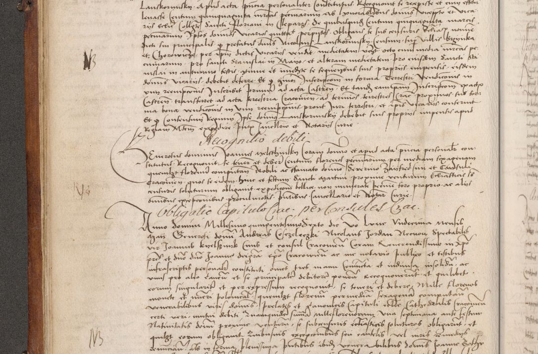 Zdjęcie nr 117 dla obiektu archiwalnego: Volumen I-mum actorum R. D. Joannis Konarski, episcopi Cracoviensis ab an D. 1503 ad annum 1514 inclusive acticata et registata, quorum indicem in dine voluminis videre est.