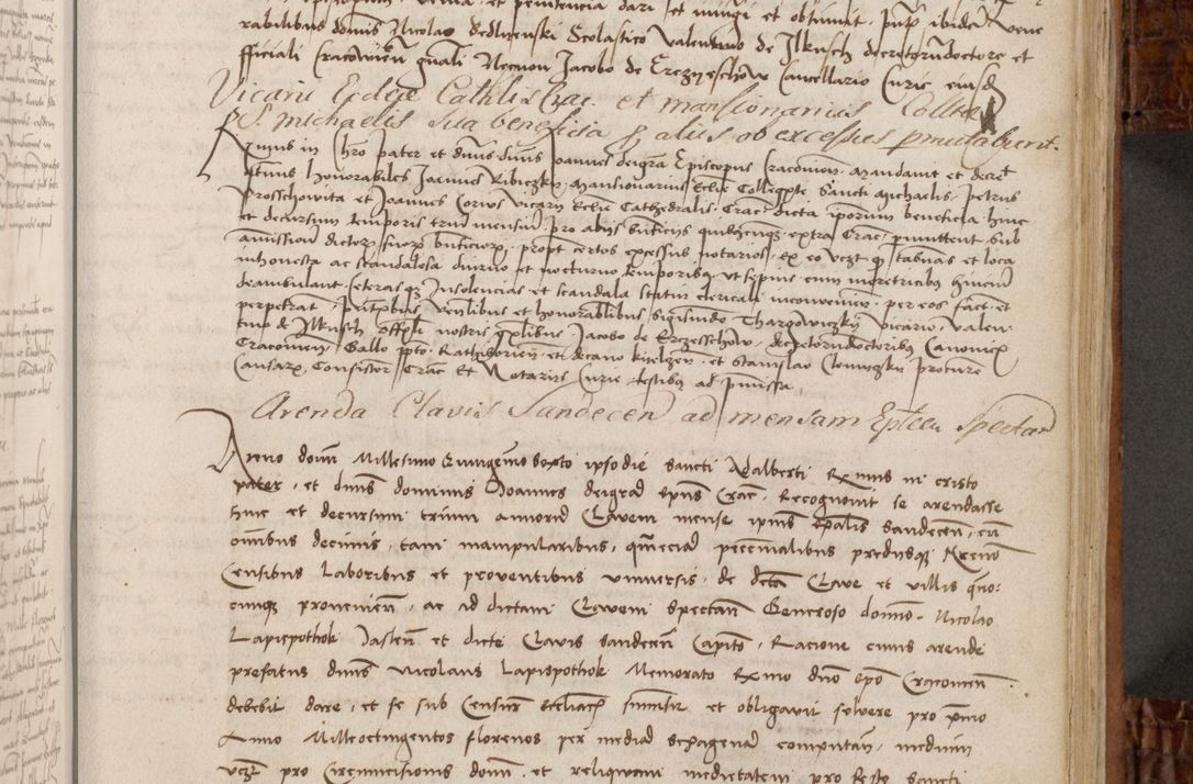 Zdjęcie nr 118 dla obiektu archiwalnego: Volumen I-mum actorum R. D. Joannis Konarski, episcopi Cracoviensis ab an D. 1503 ad annum 1514 inclusive acticata et registata, quorum indicem in dine voluminis videre est.