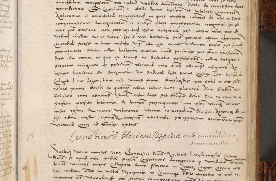 Zdjęcie nr 116 dla obiektu archiwalnego: Volumen I-mum actorum R. D. Joannis Konarski, episcopi Cracoviensis ab an D. 1503 ad annum 1514 inclusive acticata et registata, quorum indicem in dine voluminis videre est.