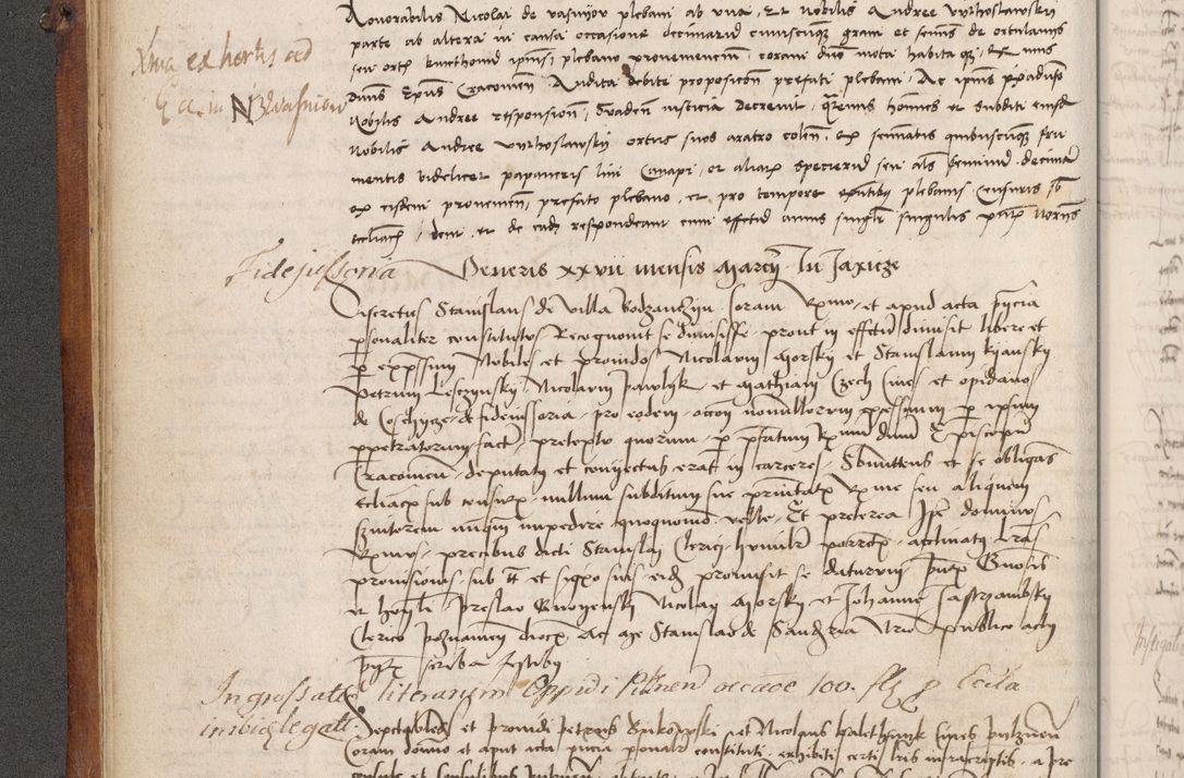 Zdjęcie nr 111 dla obiektu archiwalnego: Volumen I-mum actorum R. D. Joannis Konarski, episcopi Cracoviensis ab an D. 1503 ad annum 1514 inclusive acticata et registata, quorum indicem in dine voluminis videre est.