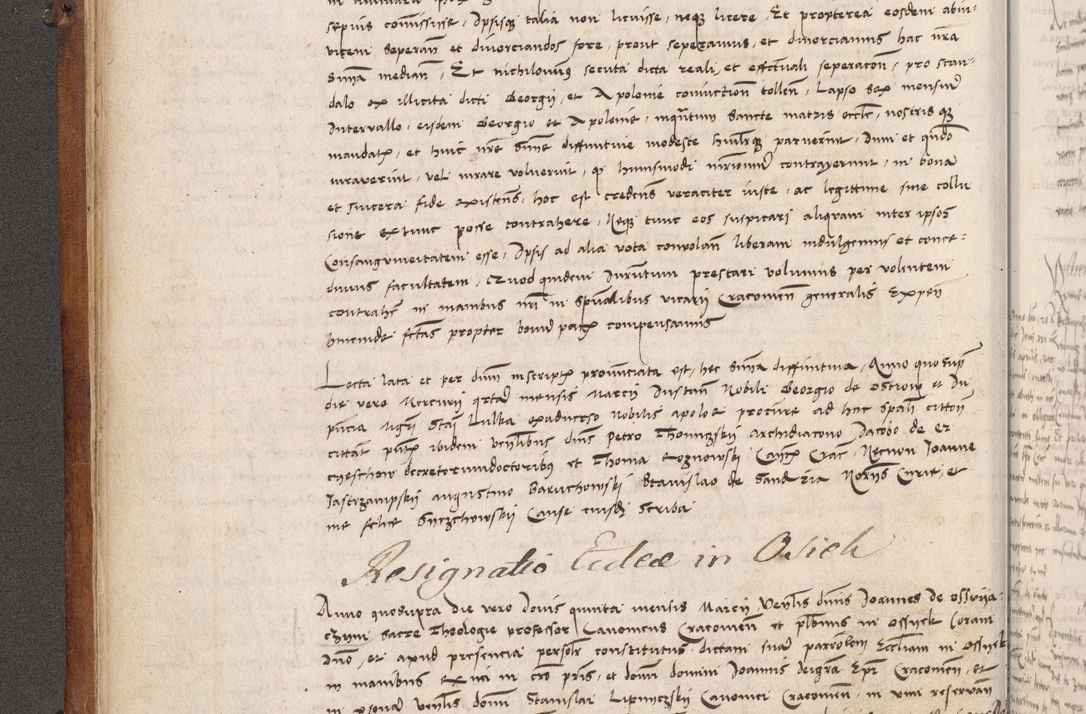 Zdjęcie nr 109 dla obiektu archiwalnego: Volumen I-mum actorum R. D. Joannis Konarski, episcopi Cracoviensis ab an D. 1503 ad annum 1514 inclusive acticata et registata, quorum indicem in dine voluminis videre est.
