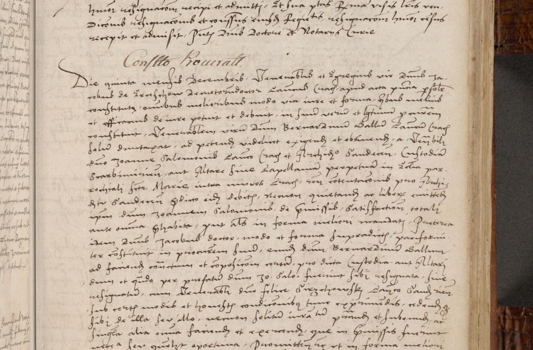 Zdjęcie nr 98 dla obiektu archiwalnego: Volumen I-mum actorum R. D. Joannis Konarski, episcopi Cracoviensis ab an D. 1503 ad annum 1514 inclusive acticata et registata, quorum indicem in dine voluminis videre est.