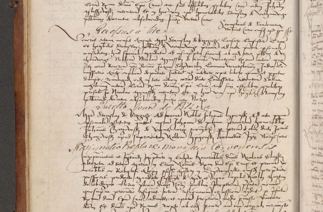 Zdjęcie nr 99 dla obiektu archiwalnego: Volumen I-mum actorum R. D. Joannis Konarski, episcopi Cracoviensis ab an D. 1503 ad annum 1514 inclusive acticata et registata, quorum indicem in dine voluminis videre est.