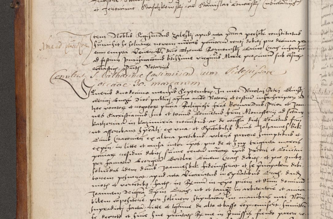 Zdjęcie nr 95 dla obiektu archiwalnego: Volumen I-mum actorum R. D. Joannis Konarski, episcopi Cracoviensis ab an D. 1503 ad annum 1514 inclusive acticata et registata, quorum indicem in dine voluminis videre est.