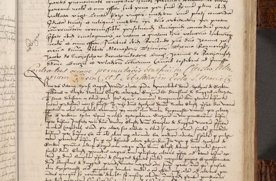 Zdjęcie nr 96 dla obiektu archiwalnego: Volumen I-mum actorum R. D. Joannis Konarski, episcopi Cracoviensis ab an D. 1503 ad annum 1514 inclusive acticata et registata, quorum indicem in dine voluminis videre est.