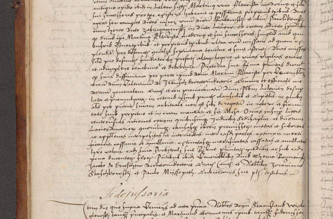 Zdjęcie nr 97 dla obiektu archiwalnego: Volumen I-mum actorum R. D. Joannis Konarski, episcopi Cracoviensis ab an D. 1503 ad annum 1514 inclusive acticata et registata, quorum indicem in dine voluminis videre est.
