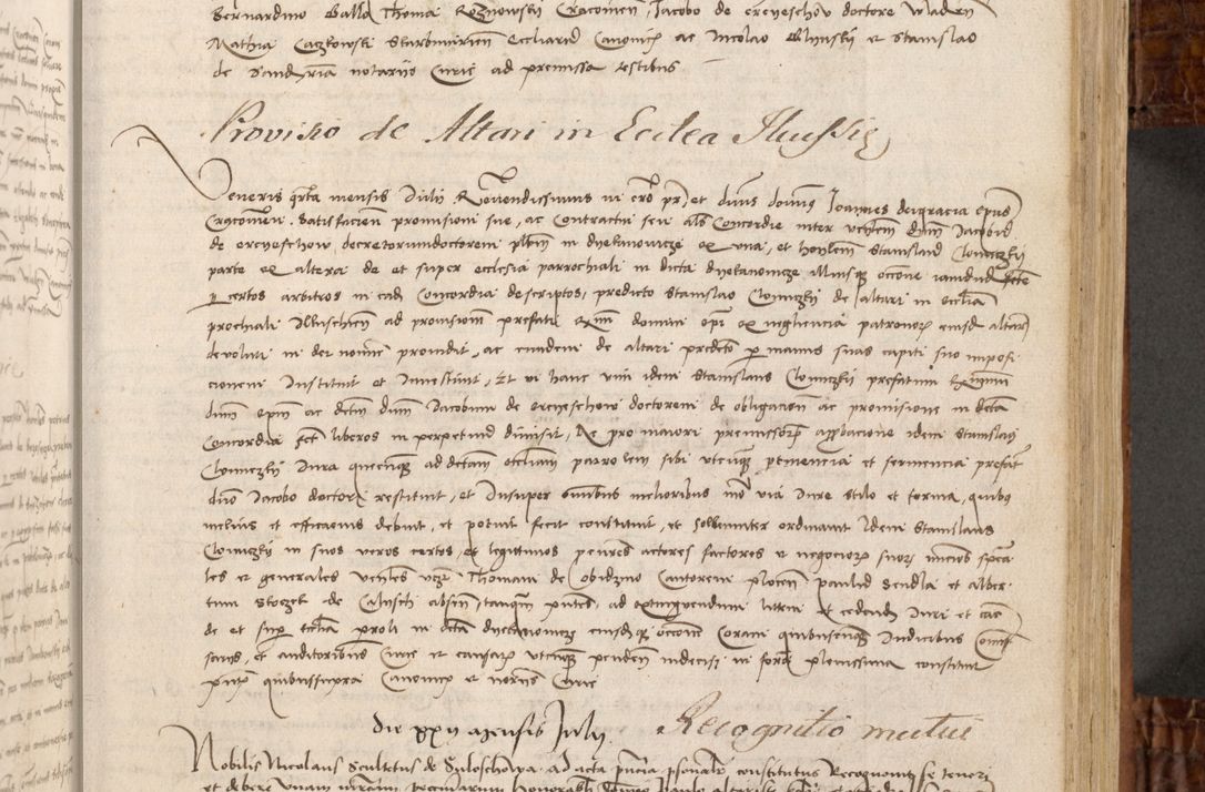 Zdjęcie nr 88 dla obiektu archiwalnego: Volumen I-mum actorum R. D. Joannis Konarski, episcopi Cracoviensis ab an D. 1503 ad annum 1514 inclusive acticata et registata, quorum indicem in dine voluminis videre est.