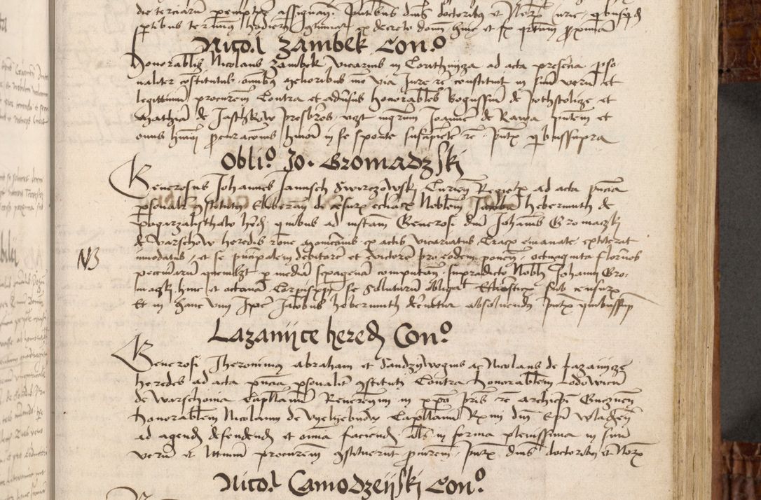 Zdjęcie nr 80 dla obiektu archiwalnego: Volumen I-mum actorum R. D. Joannis Konarski, episcopi Cracoviensis ab an D. 1503 ad annum 1514 inclusive acticata et registata, quorum indicem in dine voluminis videre est.