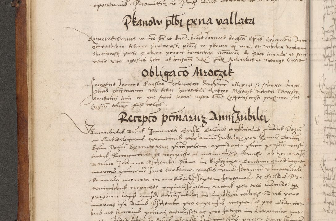 Zdjęcie nr 79 dla obiektu archiwalnego: Volumen I-mum actorum R. D. Joannis Konarski, episcopi Cracoviensis ab an D. 1503 ad annum 1514 inclusive acticata et registata, quorum indicem in dine voluminis videre est.