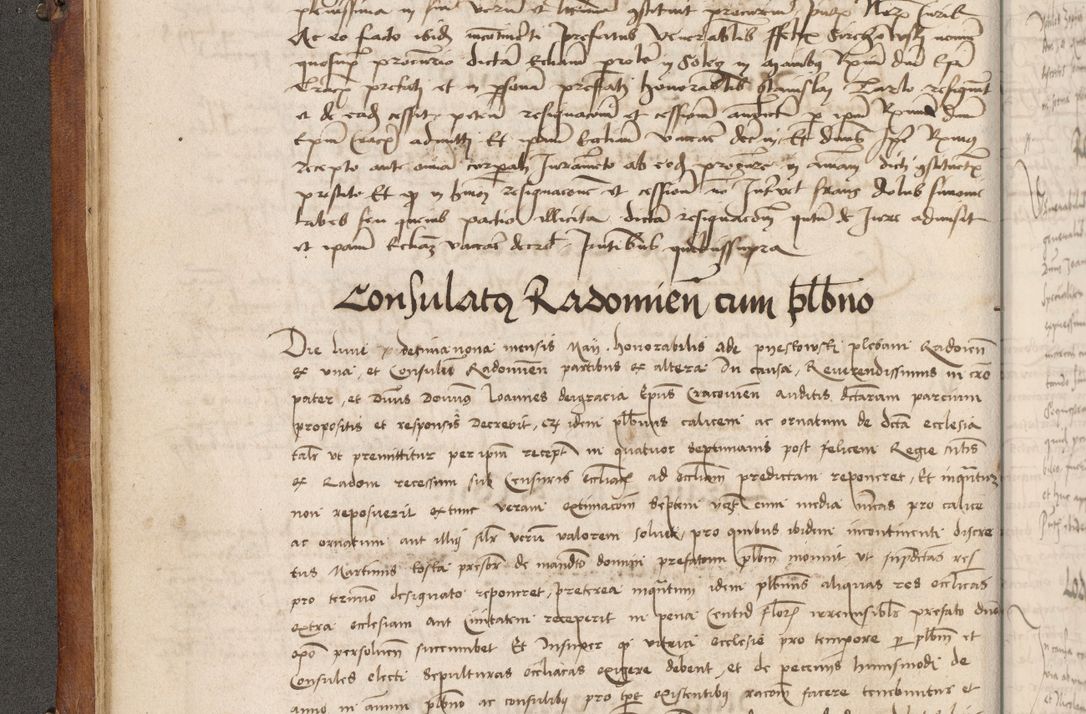 Zdjęcie nr 81 dla obiektu archiwalnego: Volumen I-mum actorum R. D. Joannis Konarski, episcopi Cracoviensis ab an D. 1503 ad annum 1514 inclusive acticata et registata, quorum indicem in dine voluminis videre est.